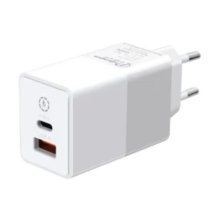Chargeur USB-C PD65CA GaN 65 W avec réduction de puissance intelligente pour Surface Pro, MacBook et appareils USB-C